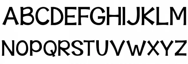 KG Behind These Hazel Eyes Schriftart Groß