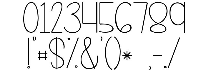 KG Beneath Your Beautiful Font OTHER CHARS