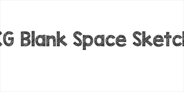 KG Blank Space Sketch Logo