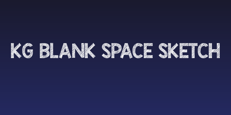KG Blank Space Sketch Social Header