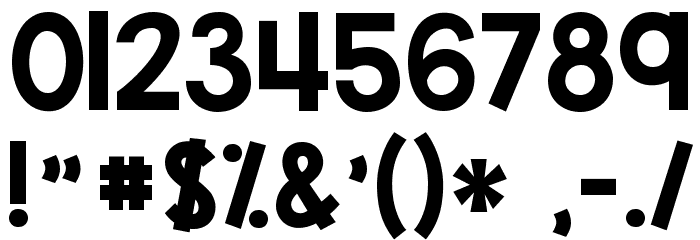 KG Blank Space Solid Font OTHER CHARS