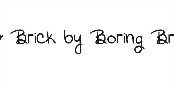 KG Brick by Boring Brick Logo