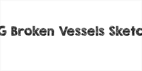 KG Broken Vessels Sketch Logo