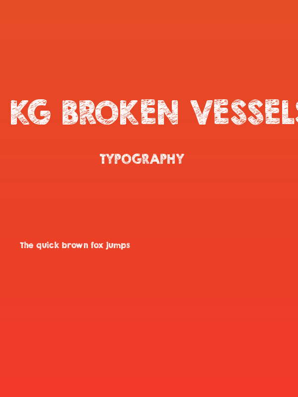 KG Broken Vessels Sketch Poster