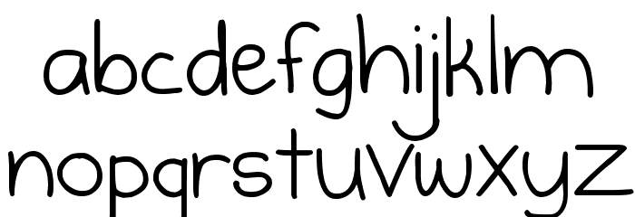 KG Burst My Bubble Font Litere mici