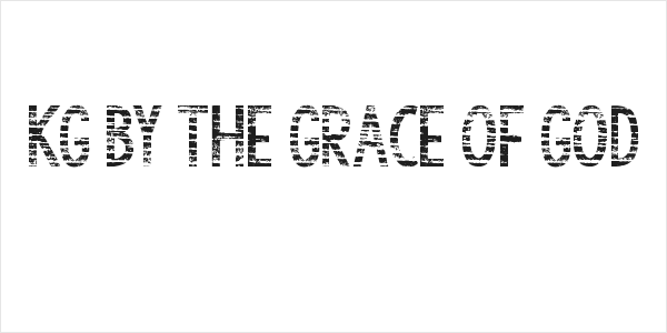 KG By the Grace of God Logo