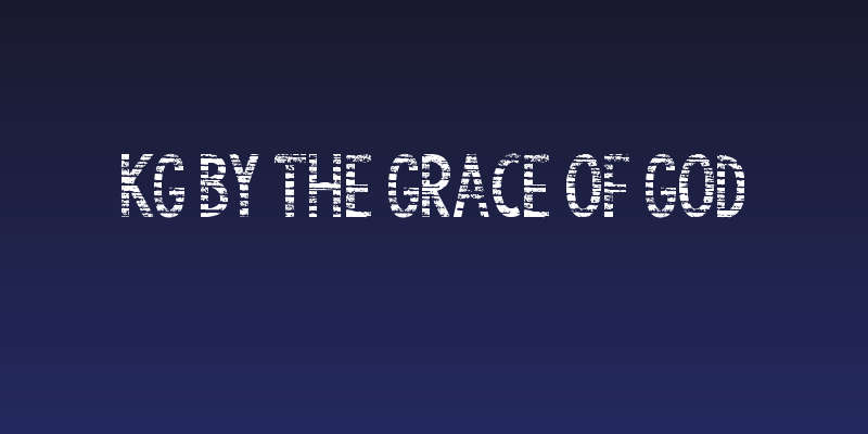 KG By the Grace of God Social Header