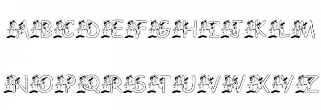 KG CHICKEN SOUP Font OTHER CHARS