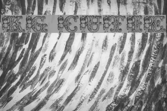 KG CUTIE1 Font examples