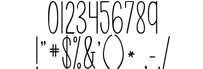 KG Call Me Maybe Font OTHER CHARS