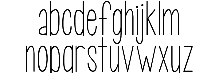 KG Call Me Maybe Font LOWERCASE