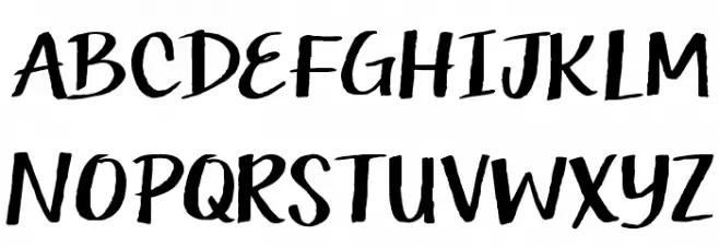 KG Camden Market Script خط أحرف كبيرة