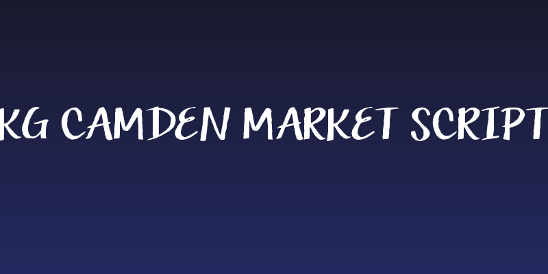 KG Camden Market Script Social Header