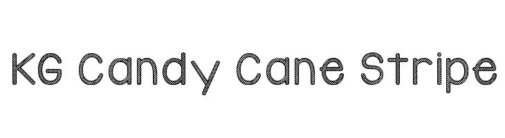 KG Candy Cane Stripe  font caratteri gratis