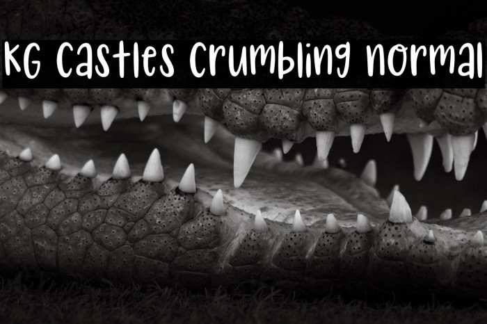 KG Castles Crumbling Normal Example 1