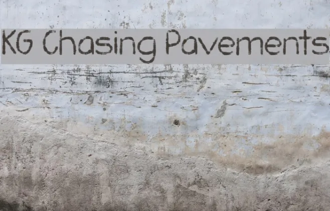 KG Chasing Pavements Example 1