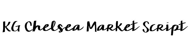 KG Chelsea Market Script Font