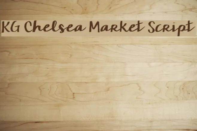 KG Chelsea Market Script Example 1