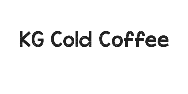 KG Cold Coffee Logo