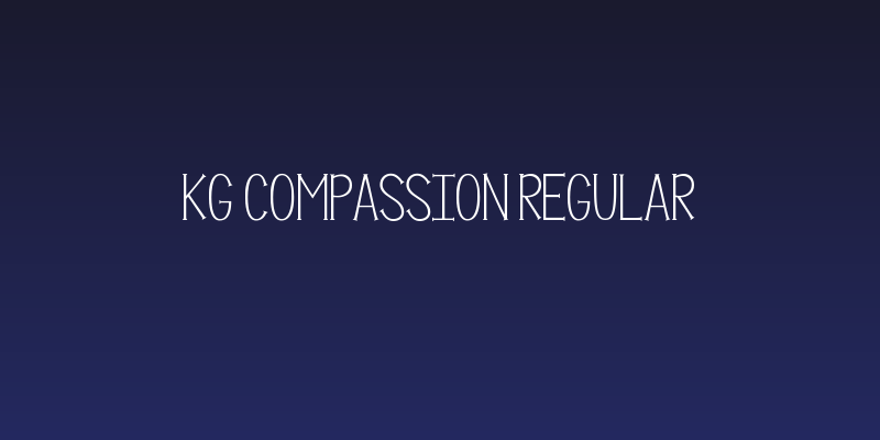 KG Compassion Regular Social Header