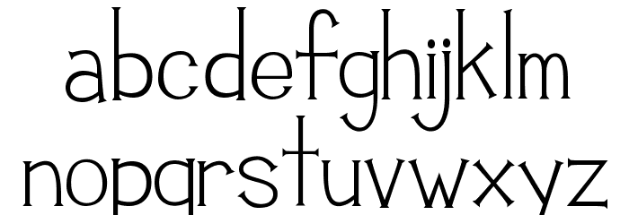 KG Compassion Regular Font LOWERCASE
