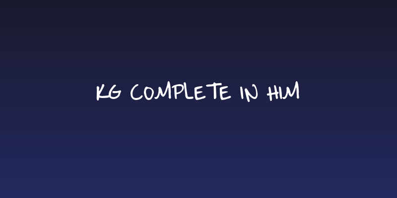 KG Complete in Him Social Header