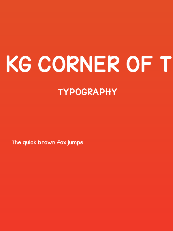 KG Corner of the Sky Poster