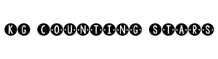 KG Counting Stars Font