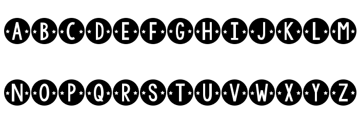 KG Counting Stars Font LOWERCASE