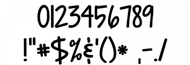 KG Covered By Your Grace Font OTHER CHARS