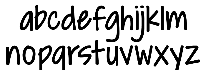 KG Covered By Your Grace Font LOWERCASE