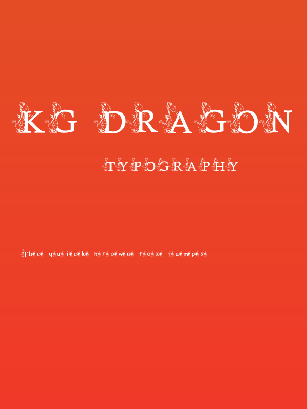 KG DRAGON Poster