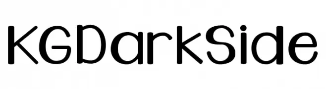 KG Dark Side  Free Fonts Download