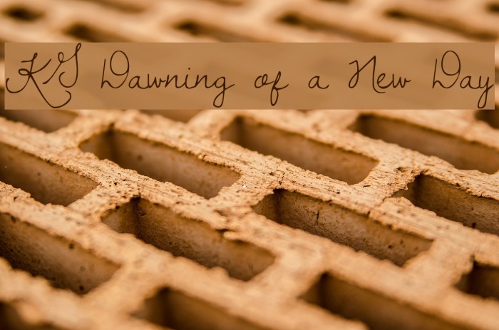 KG Dawning of a New Day Example 2