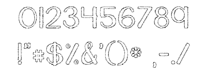 KG Daylight Font OTHER CHARS