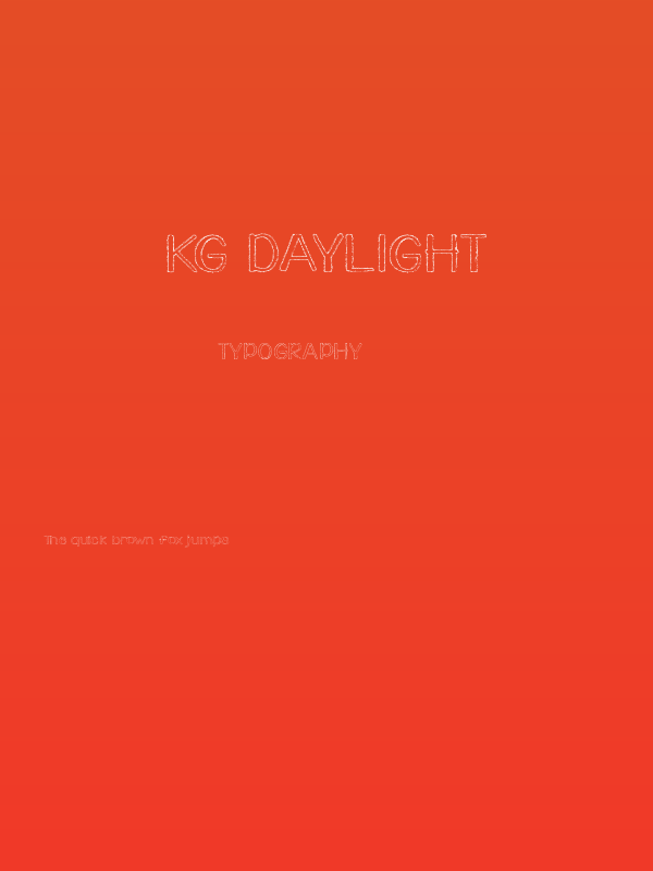 KG Daylight Poster