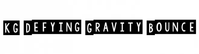 KG Defying Gravity Bounce  Fuentes Gratis Descargar