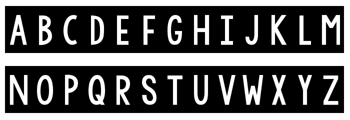 KG Defying Gravity Bounce Font LOWERCASE