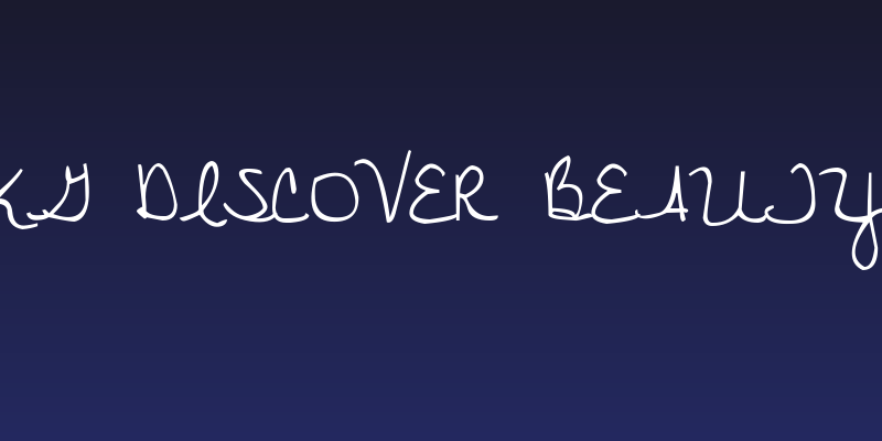KG Discover Beauty Social Header