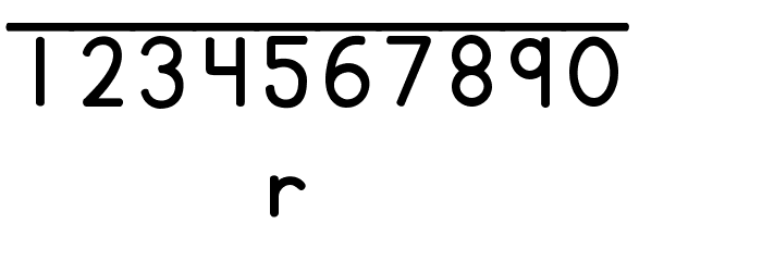 KG DivisionBuilder Font LOWERCASE