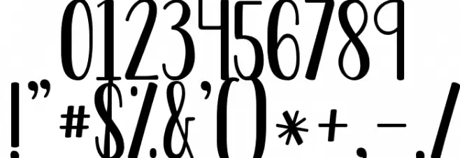 KG Do You Love Me Regular Font OTHER CHARS