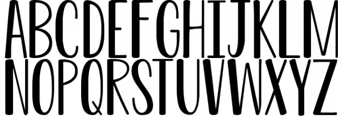 KG Do You Love Me Regular Font UPPERCASE