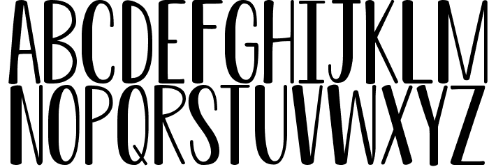 KG Do You Love Me Regular Font LOWERCASE