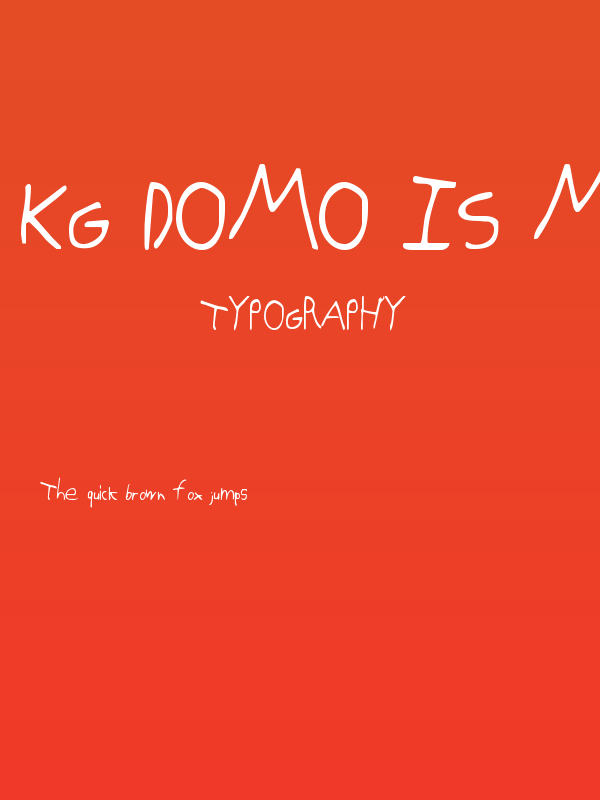 KG Domo is my FAVORITE Poster