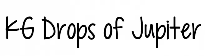 KG Drops of Jupiter  Fuentes Gratis Descargar