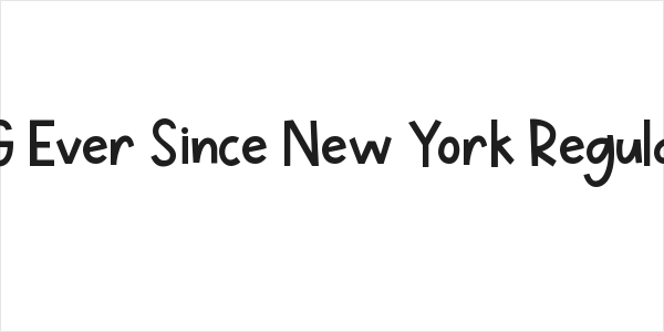 KG Ever Since New York Regular Logo