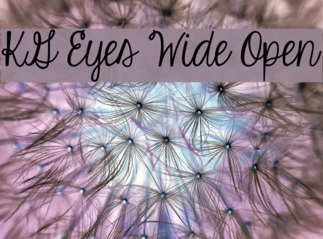 KG Eyes Wide Open Example 2