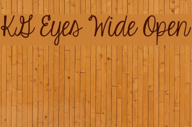 KG Eyes Wide Open Example 3