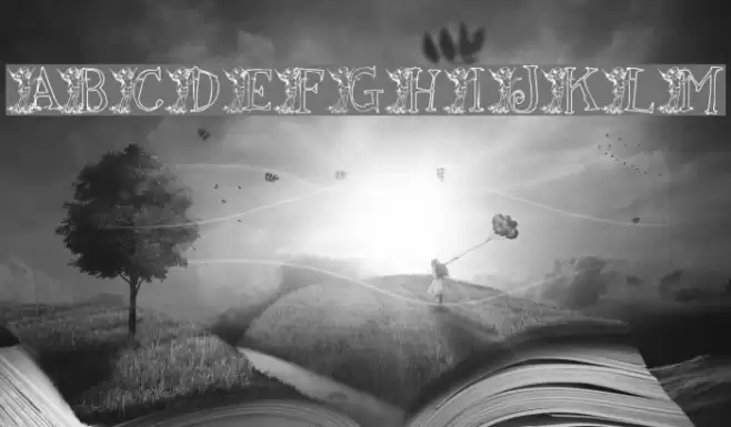 KG FAIRIES Font examples