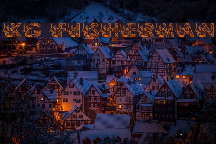 KG FISHERMAN Example 1